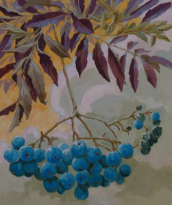 Iceberries, oil on canvas, 35x45, 2013